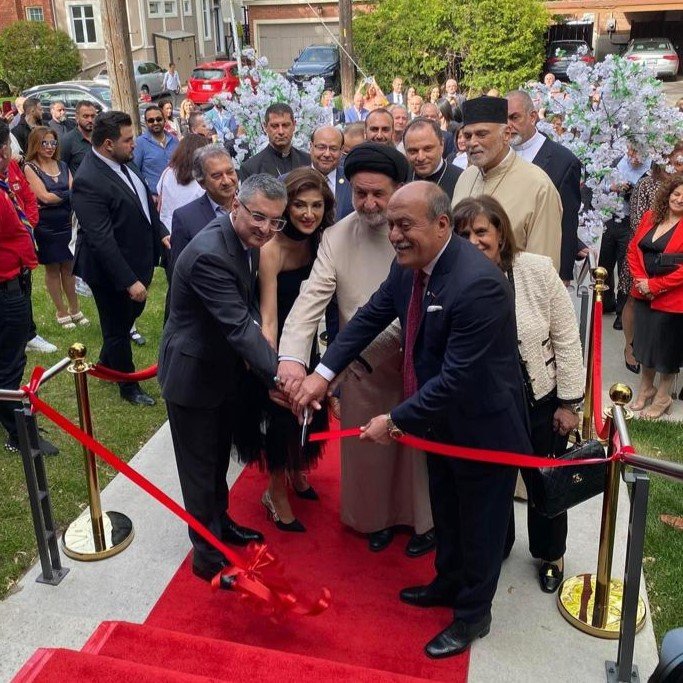 Lebanese Embassy Re Opening 2022 in Ottawa Canada